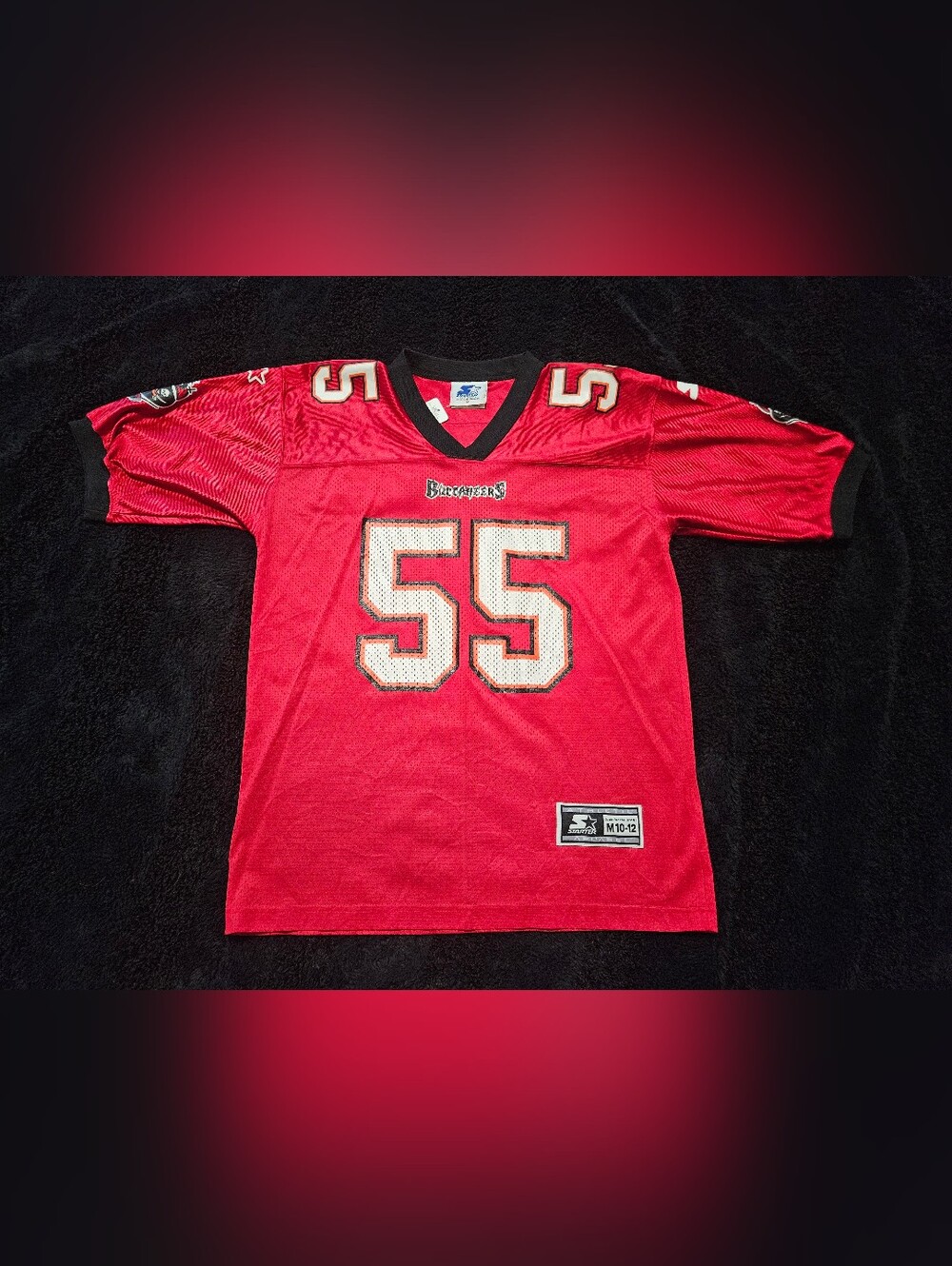 Mens Medium Tampa Bay Buccaneers Derrick Brooks #55 Jersey